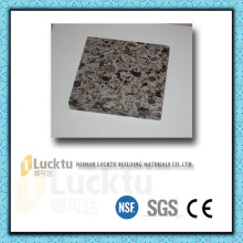 Artificial quartz stone solid surface for bathroom wall decoration