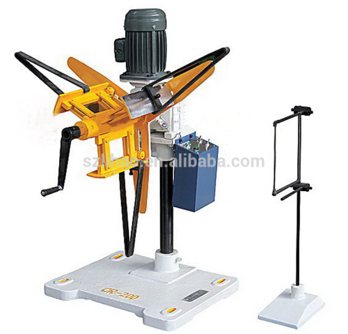 Metal rod conduction manual uncoiler machine model: CR-200