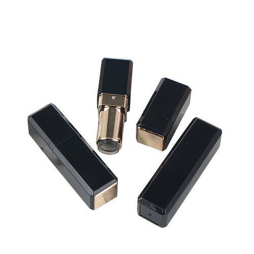 Black Empty Square Eco Friendly Lipstick Tube