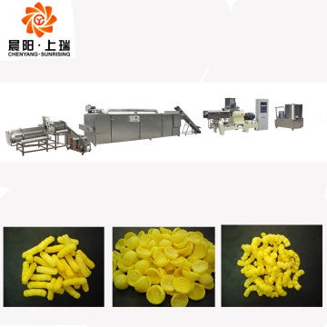 Puffed corn snacks making machine production line