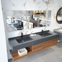 Double Sink Bathroom Vanities and Cabinets