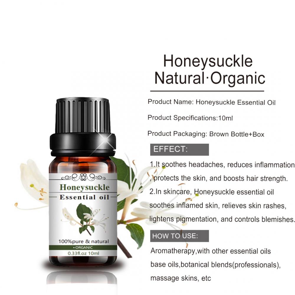 100% Pure High Quality Honeysuckle Essential Oil Natural Skin Care Oil