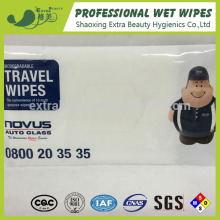 Auto glass cleaning wet wipes