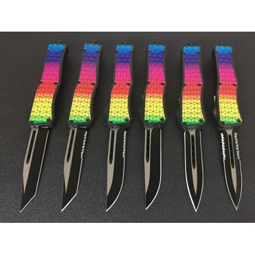 Rainbow Durability OTF Automatikmesser für Frauen