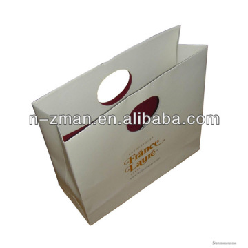 Printing Paper Hot stamping bag,Paper Hot stamping Bag,die cutting handle paper bag