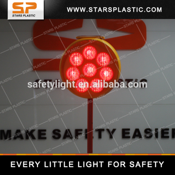 Multifunctional Sunflower flash Warning light/Solar Traffic strobe Warning light
