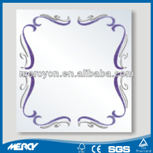 Purple Frame Silver Mirror 4 mm Purple Frame Silver Mirror