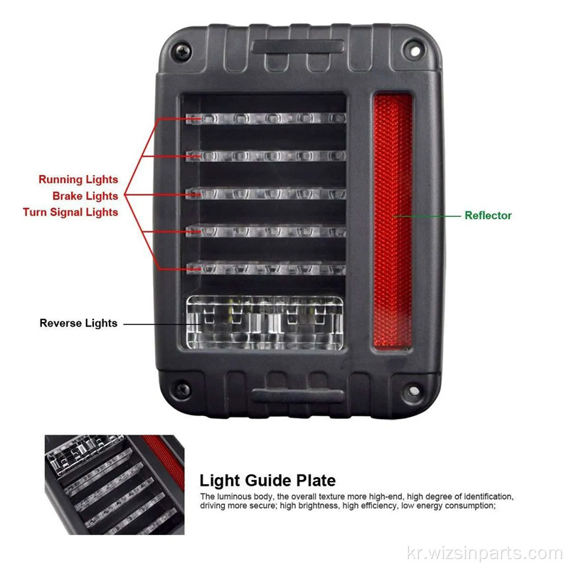 Led Jeep Wrangler Taillights