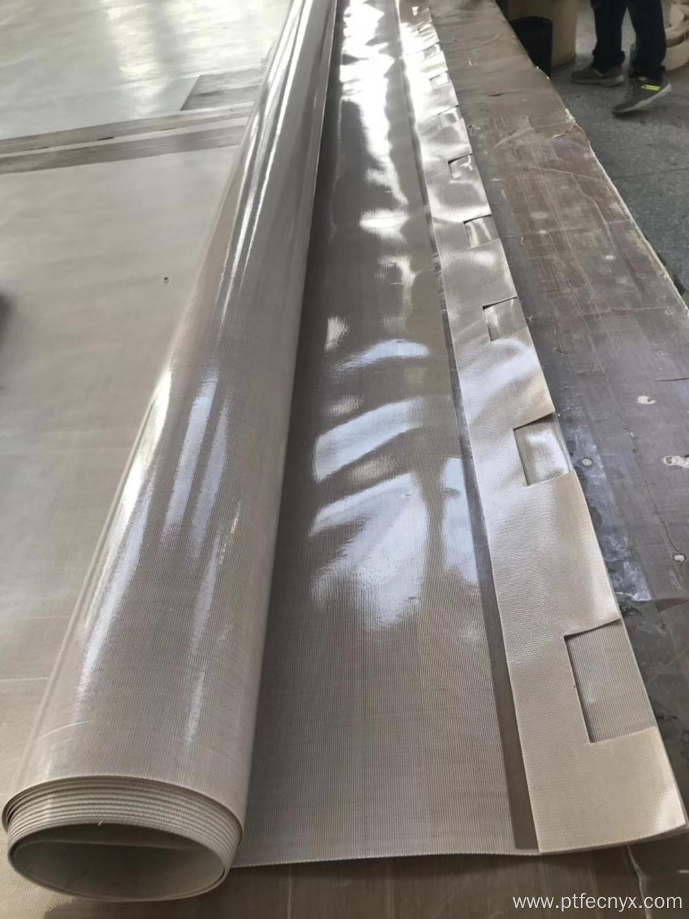 High temperature PTFE conveyor belt