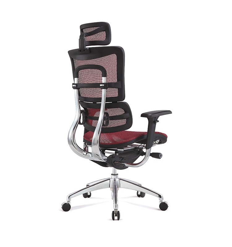 Full Mesh working chair Swivel Office Ergonomic Executive Chair with footrest