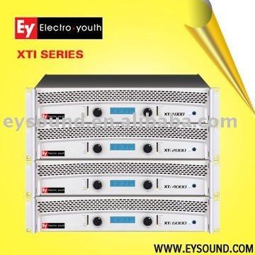 POWER AMPLIFIER LCD DISPLAY XTI series