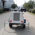 Mobile Light Tower Trailer Mast LED Lighting Tower