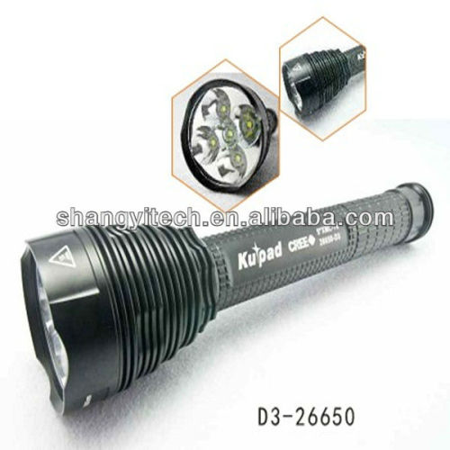 CREE XMLT6 2000LM Rechargeable Super Bright LED Flashlight