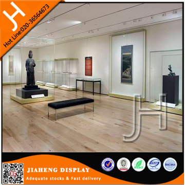 Art collectors museum style display cases for sale