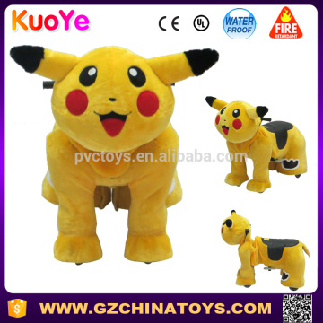 pikachu electronics walking animal rides Pokemon animal rides kiddie rides