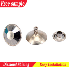 Metal accessories rhinestone sandals decorative metal buckles