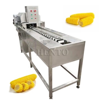 High Productivity Fresh Corn Cutting Machinery / Corn Stick Machine Cutter