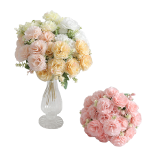 28CM Wholesale Artificial Carnation Flowers for Christmas Wedding Home Decorations