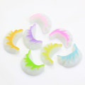 Kleurrijke Mini Knoedel Vormige Platte Achterkant Cabochon Handgemaakte Craft Decor Kralen Slime Keuken Koelkast Decor Telefoon Shell