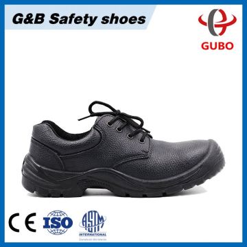 iron steel toe cap lace up high heel steel toe shoes in stock