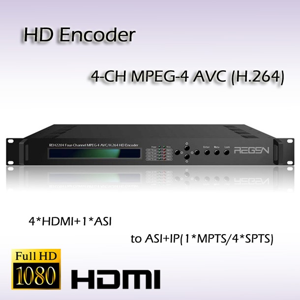 REH2204 Four-Channel MPEG-4 AVC H