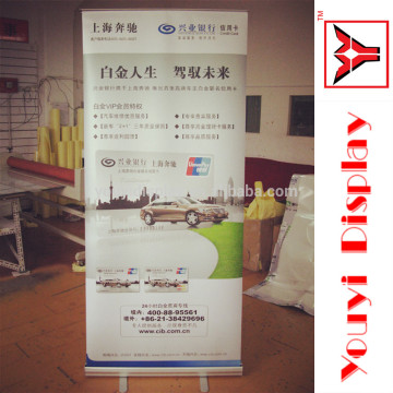 promotion pull out banner stand