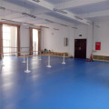 Sala de dança com piso esportivo de PVC multiuso Enlio