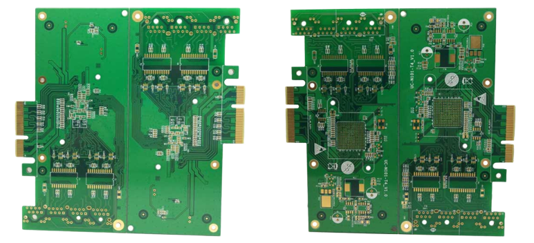 4 layer impedance Control Immersion Gold PCB Gold Fingers 4 layer impedance Control Immersion Gold PCB Gold Fingers
