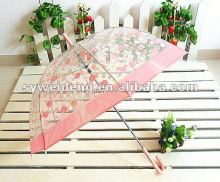 dome fashion PVC transparent umbrella