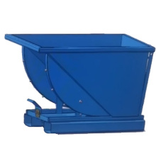 Chinese Factory Hot Forklift Dump Bin/Steel Tipping Bin/Self Dump Hopper Accessories