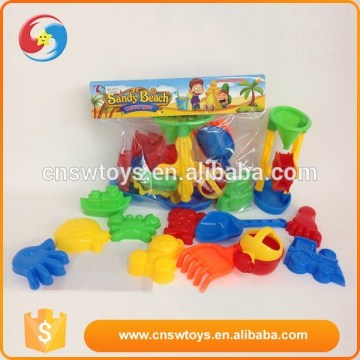 Different colors and shapes plastic tools Beach set kid toy