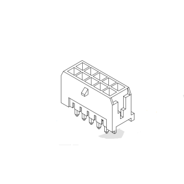 MX3.0mm 180 ° Gofret Konektör Serisi AW3045V-2XNP-X