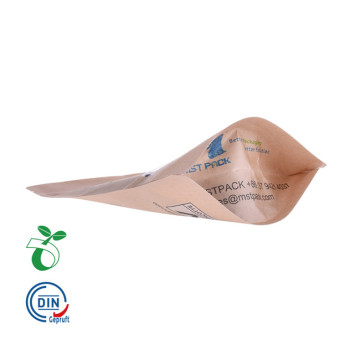 Borsa Stand Up Compostabile Con Cerniera