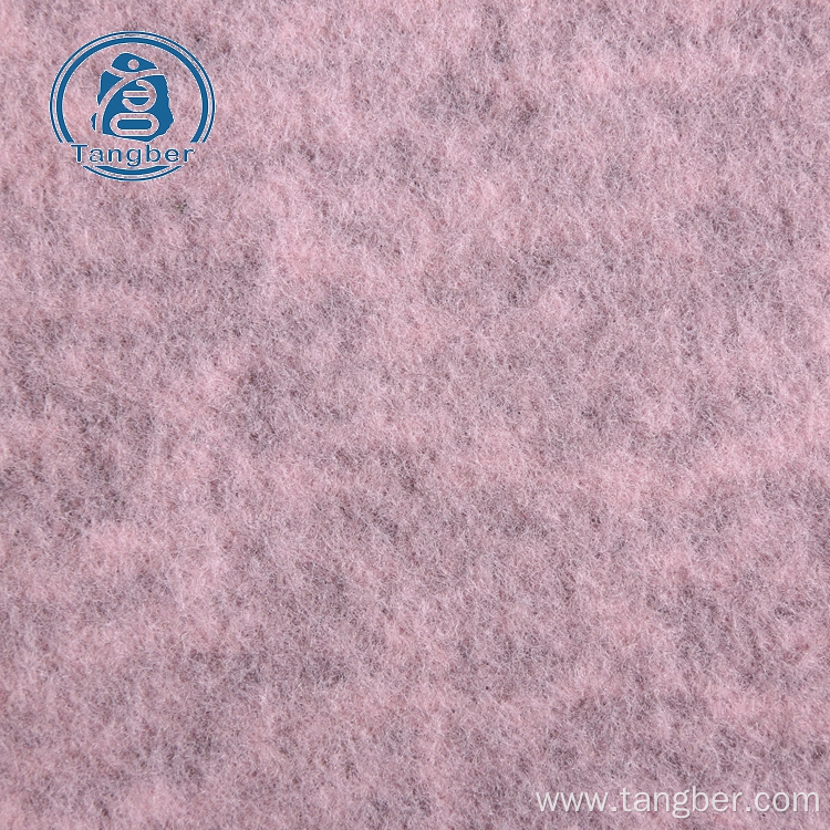 High quality hacci cleansing facial brushed back fleece
