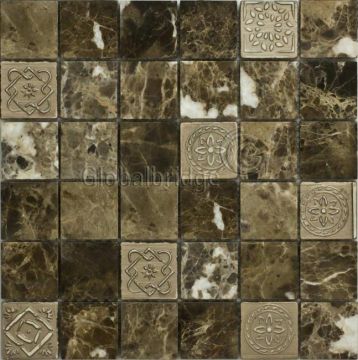 Carving Stone Mosaic Tile (Carving SD-T01)