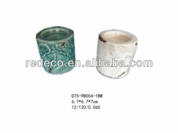 Ceramic tealight candle holder