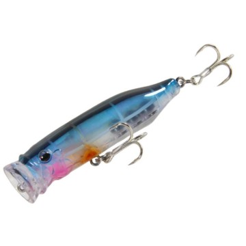 RUNTOO Popular Topwater Popper Fishing Lures 7cm/9.4g DIY Baits