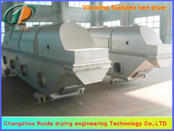 Vibrating fluidized bed dryers of lees