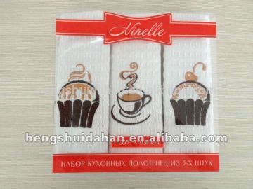 embroidery tea towel gift set