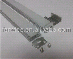 Carcasa del gabinete LED carcasa de luz LED aluminio y cáscara de plástico