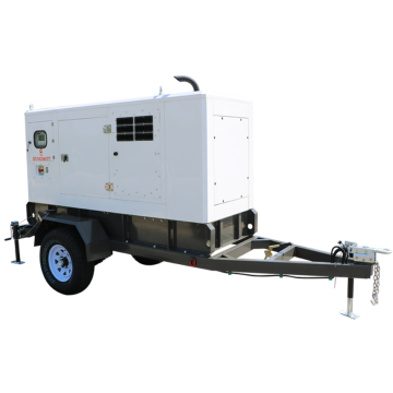 Diesel generator sets with trailer