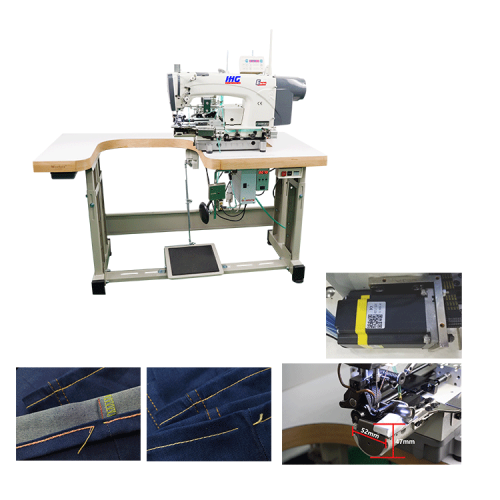 Bottom Hemming Sewing Machine Cylinder Bed