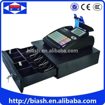 electronic cash register machine/electronic cash register machine with big cash drawer