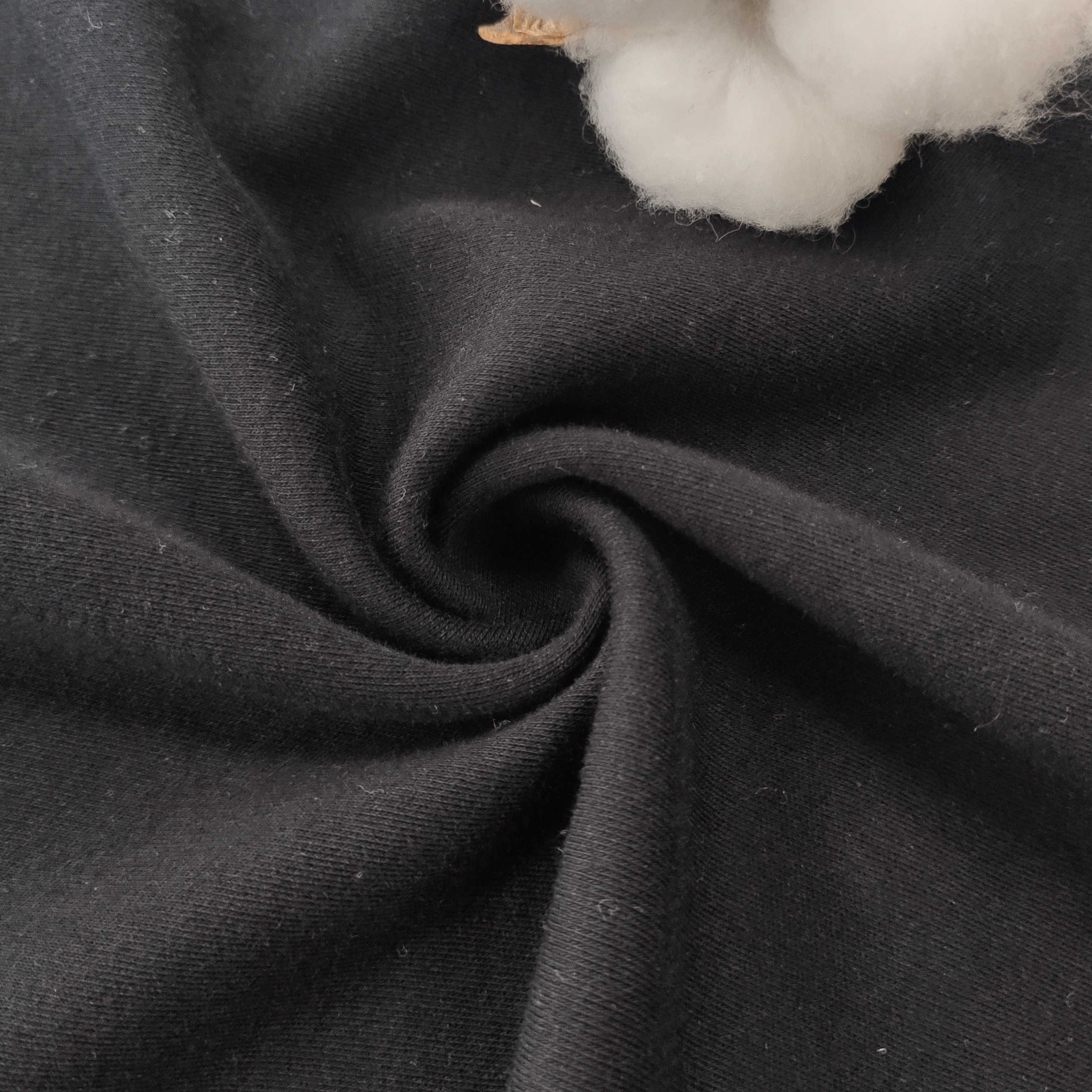 GOTS 5.0 2020 hot sale product 100% organic cotton interlock knitting fabric for clothes