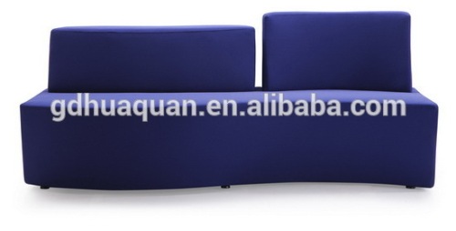 Alibaba modern office sofa gold quality curved back sofa