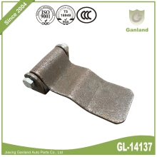 Shipping container self colored forging door hinge