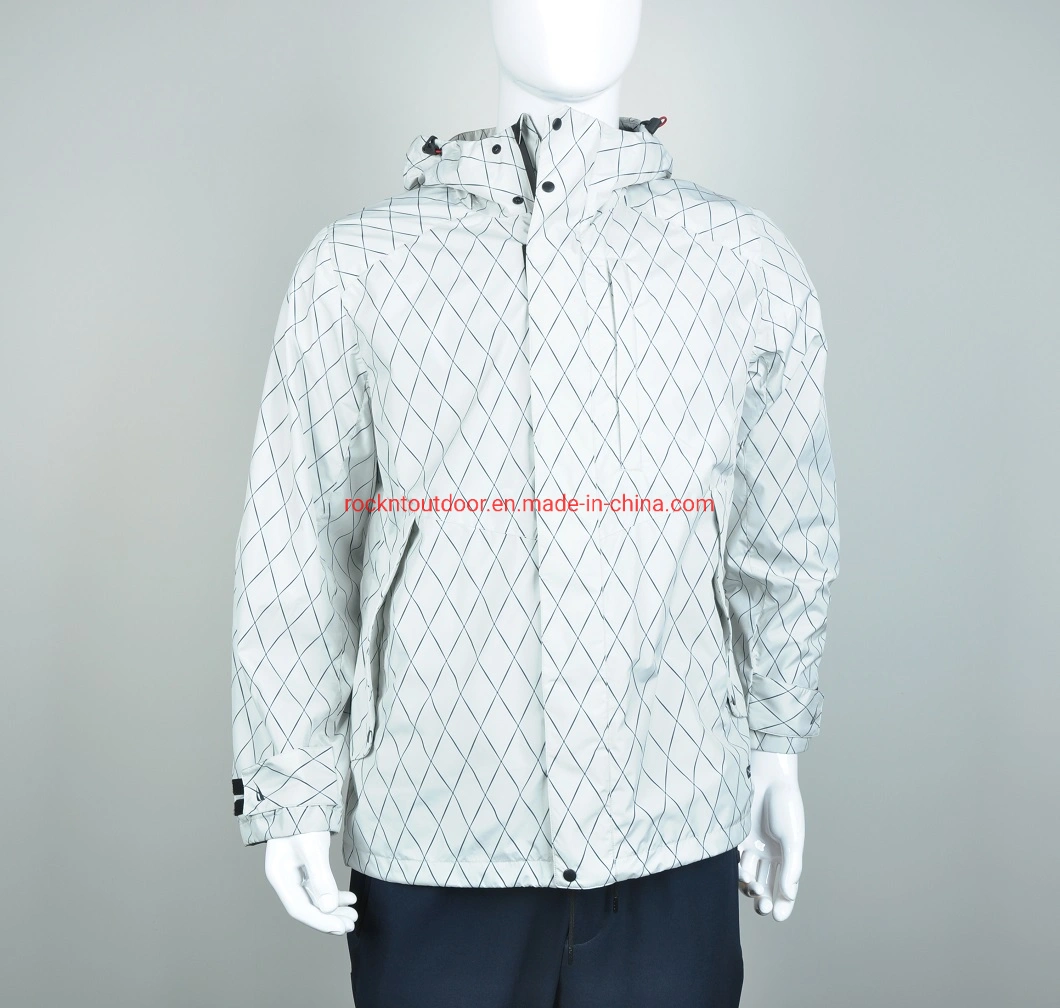 Outdoor Waterproof Hoodie Jacket Windbreaker Fashion Functional Hiking Wear