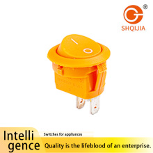 Orange Black Round Boat Switch R13-311