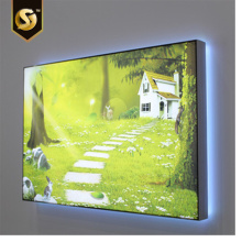 Háttérvilágítás Ultra Slim Snap keret LED panel jelzők