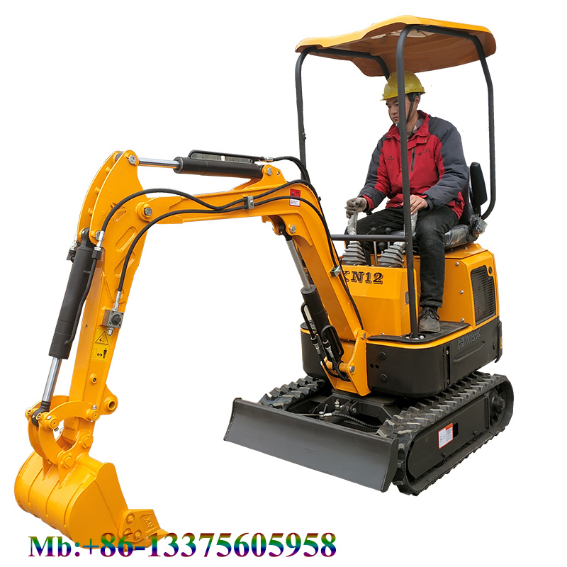 1.2 ton household mini excavator